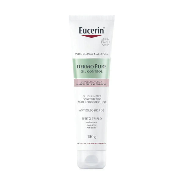 Gel de Limpeza Facial Concentrado Eucerin Dermopure 150g
