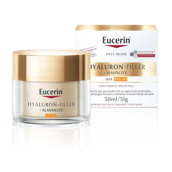 Creme Facial FPS 30 Antirugas Eucerin Hy-fi Elasticity Dia com 50ml