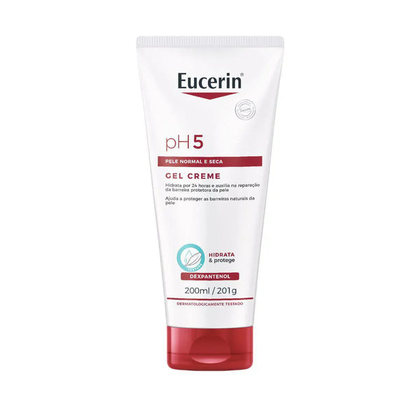 Gel Creme Hidratante Eucerin pH5 Pele Seca 200ml