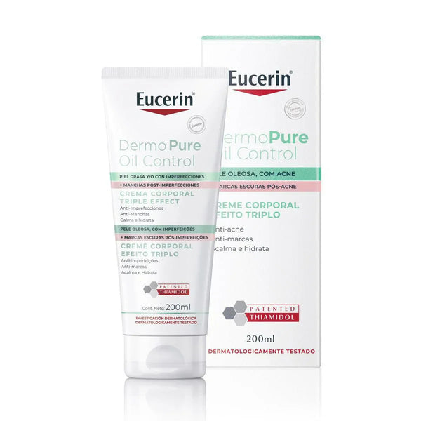 Creme Corporal Eucerin Dermo Pure Efeito Triplo 200ml