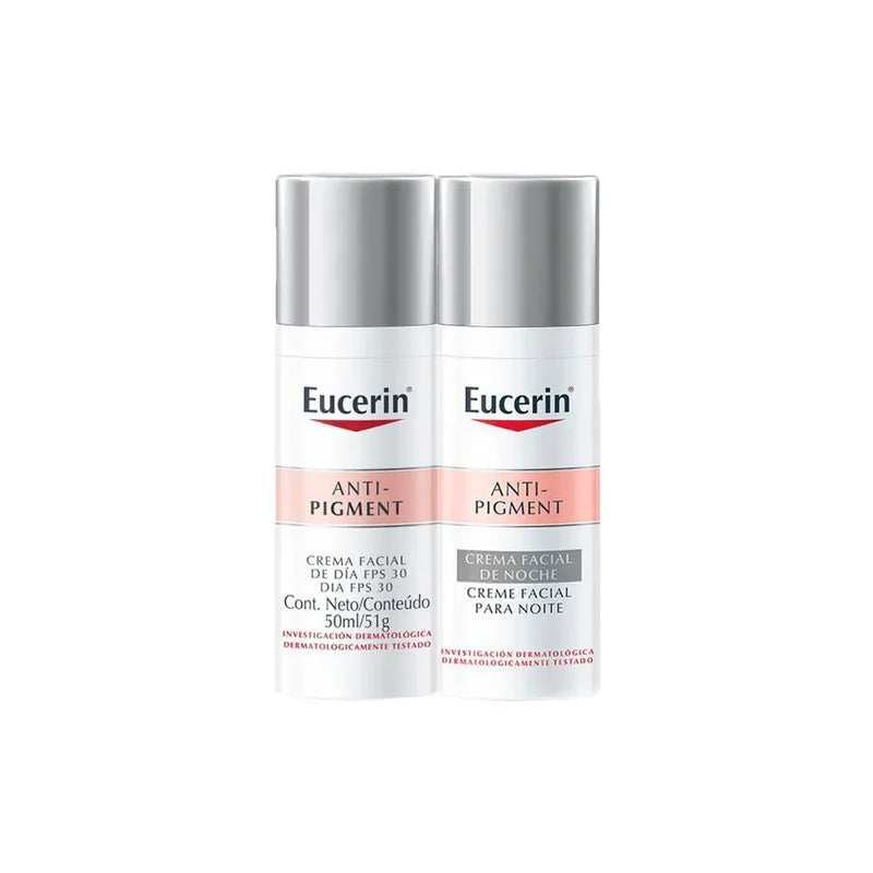 Kit eucerin anti-pigment creme dia fps 30 50ml+creme noite 50ml