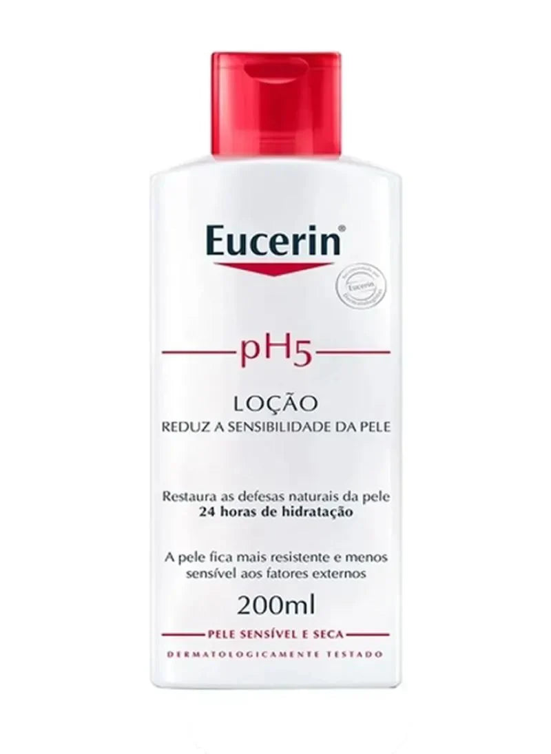 LOçãO CORPORAL HIDRATANTE EUCERIN PH5  200ML