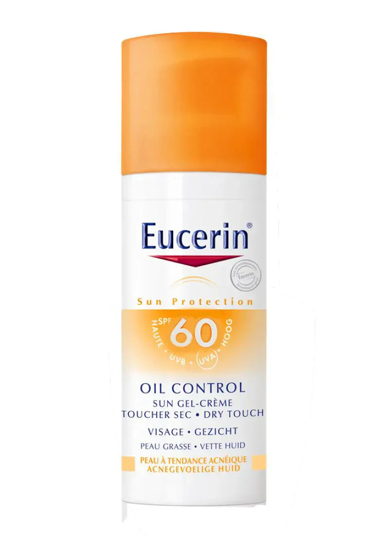 Protetor Solar Eucerin Sun Creme-Gel Oil Control Toque Seco Fps60 52G